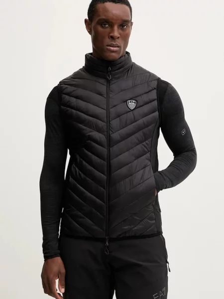 Emporio Armani sportos mellény átmeneti fekete