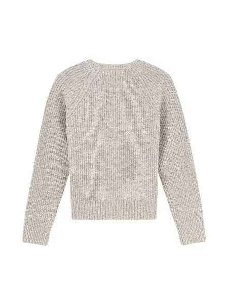 Sweter Aspesi wełniany szary