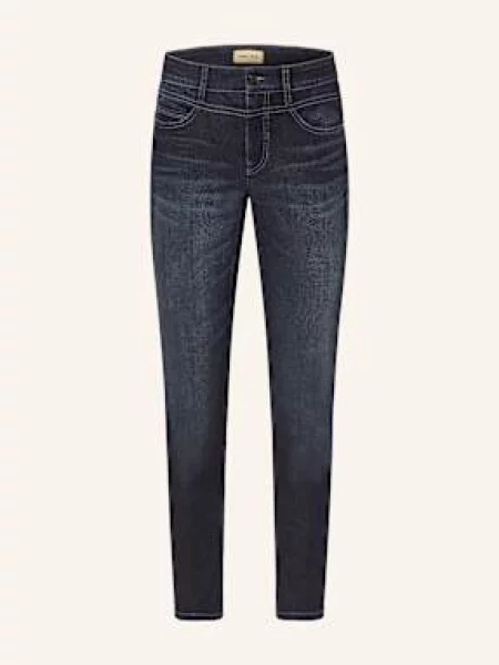 Cambio Jeansy Posh Z Ćwiekami blau