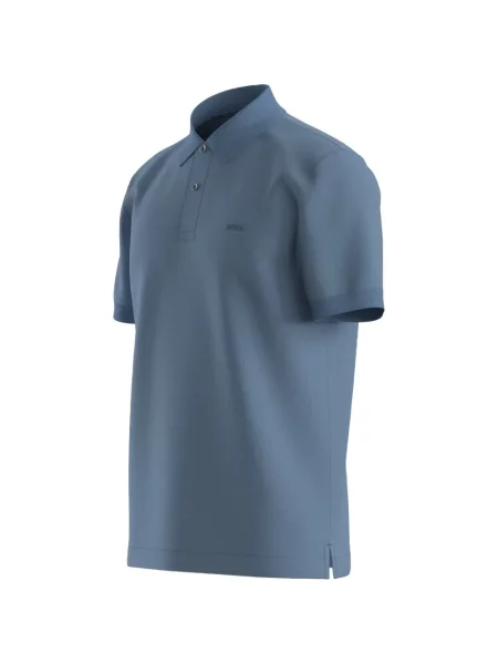 Tricou polo Boss albastru
