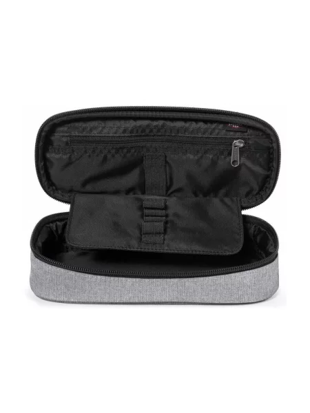 EASTPAK Pénztárcák Oval Single / vérvörös / fekete / fehér szürke