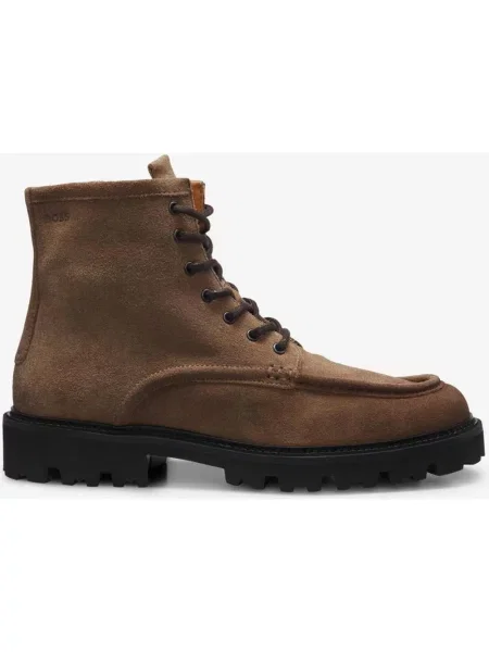 Buty trekkingowe boss julio halb brązowy jasny 39 czarny