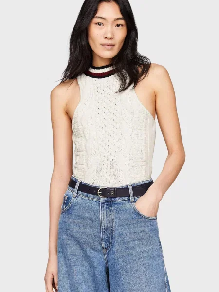 Топ Tommy Hilfiger білий