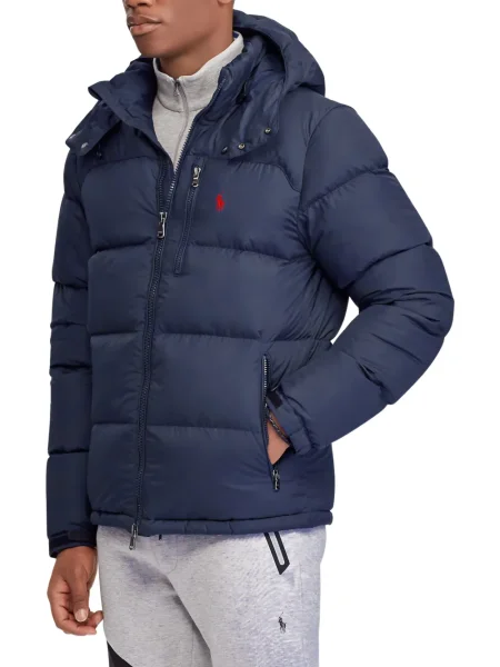 Matlasat tricou polo Polo Ralph Lauren cu decolteu rotund cu autograf roșu