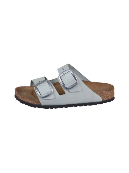 Pantofi Birkenstock cu cataramă maro