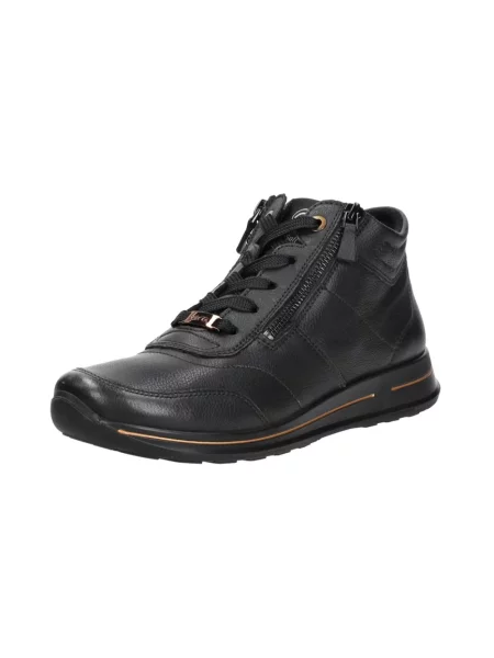Sneakersy Ara skórzane czarne