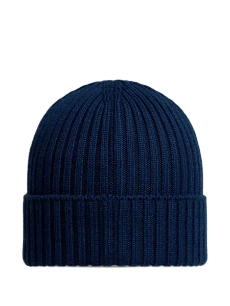 Czapka dziecięca Moncler Enfant niebieska