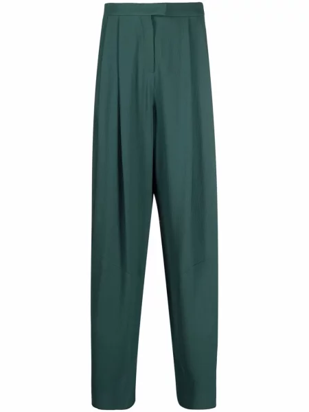 Pantaloni Emporio Armani plisate verde