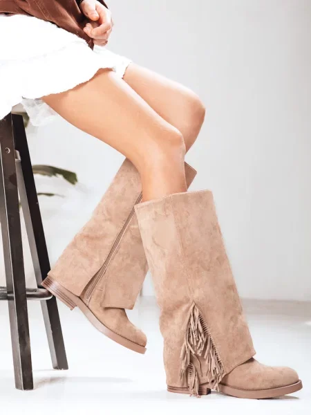 Botine Dstreet din piele