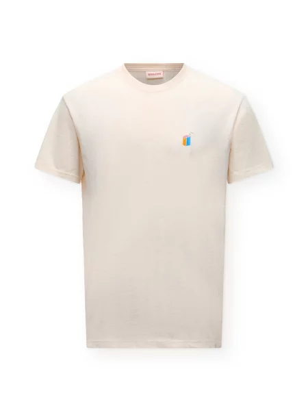 Revolution Tricou lână alb