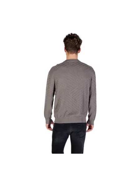 Sweter Armani Exchange szary