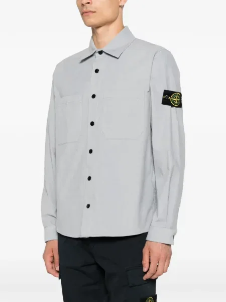 Cămașă Stone Island cu strasuri gri