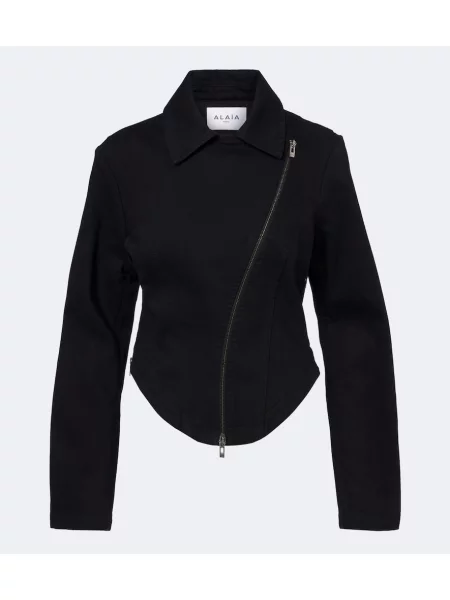 Geacă de blugi Alaïa negru