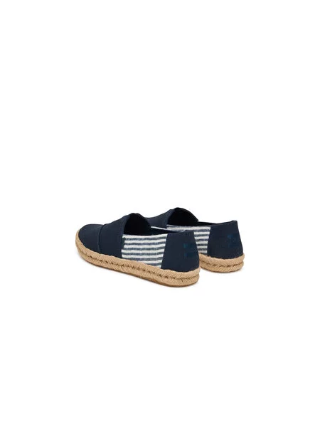Espadrilės Toms Alpargata Rope Tamsiai mėlyna balta