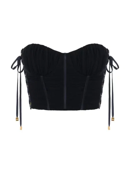 Top Elisabetta Franchi czarny