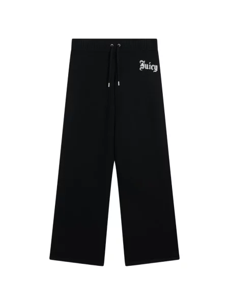 Stras pantaloni Juicy Couture alergare negru