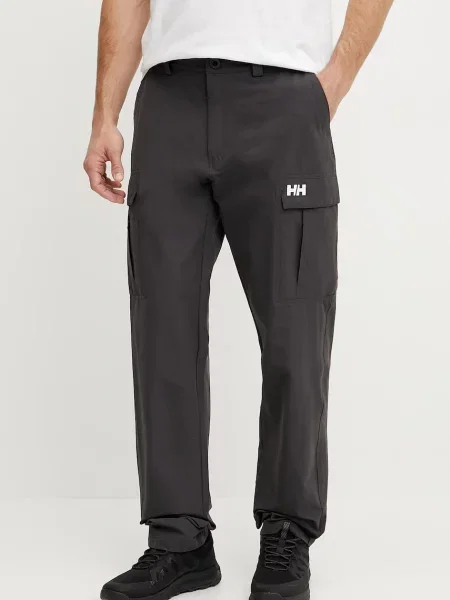Helly Hansen Hlače outdoor HH QD CARGO siva