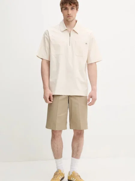 Поло Dickies однотонне бежевий