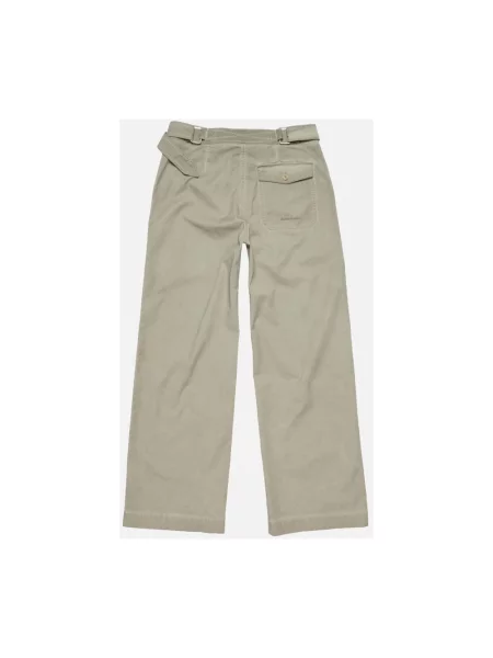 Spodnie Acne Studios beżowe