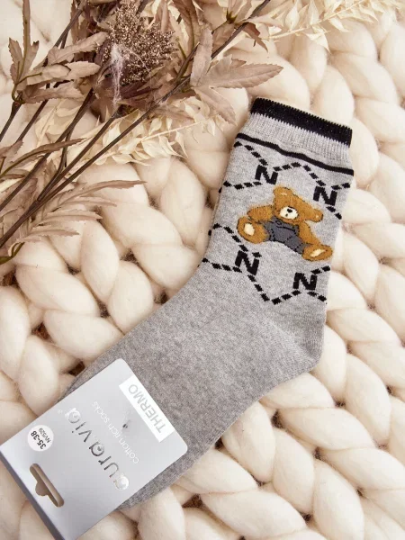 Чорапи Aura.via сиво