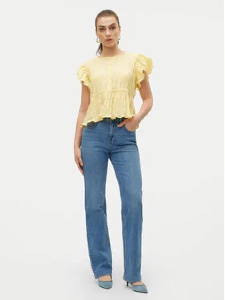Straight fit džíny Vero Moda modré