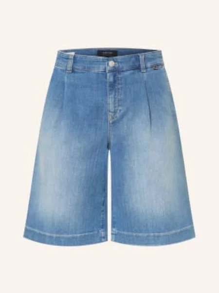 Marc Cain Dżinsowe Bermudy Warangal blau niebieskie