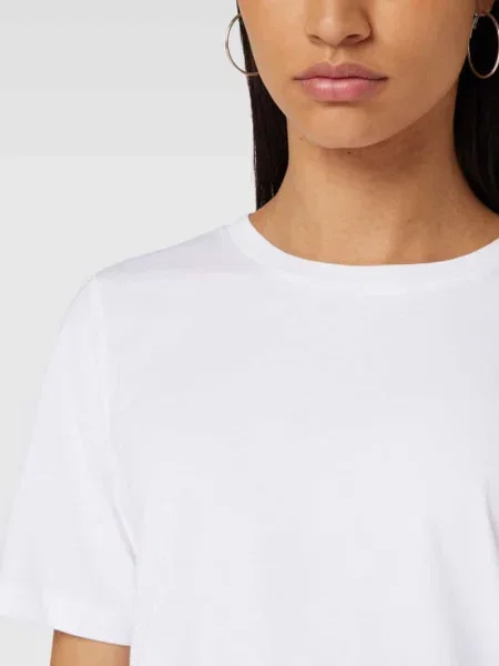 T-shirt z okrągłym dekoltem Only biała