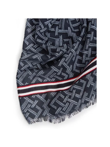 Fular Tommy Hilfiger albastru
