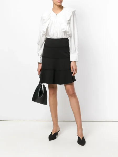 Krajkové sukně Alaïa Pre-owned černé