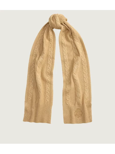 LAUREN RALPH LAUREN Șal cu adaos de lână maro
