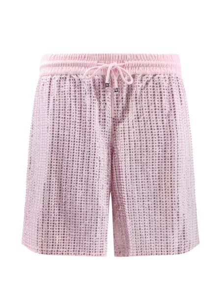 Pantaloni scurți Venuja cu cordon roz