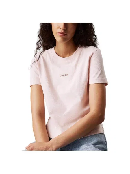 Calvin Klein Jeans T-shirt Placed Institutional ružičasta