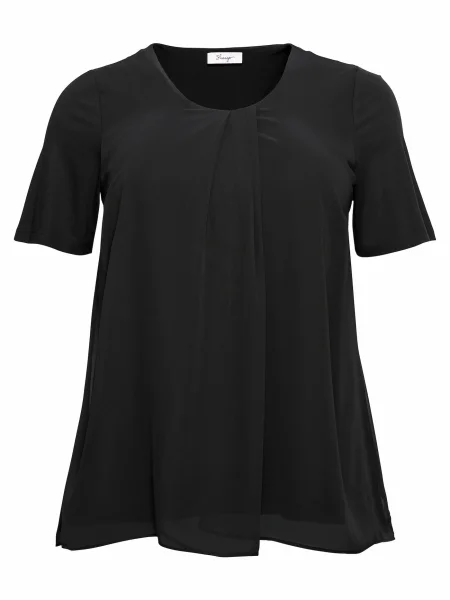 SHEEGO Tricou negru