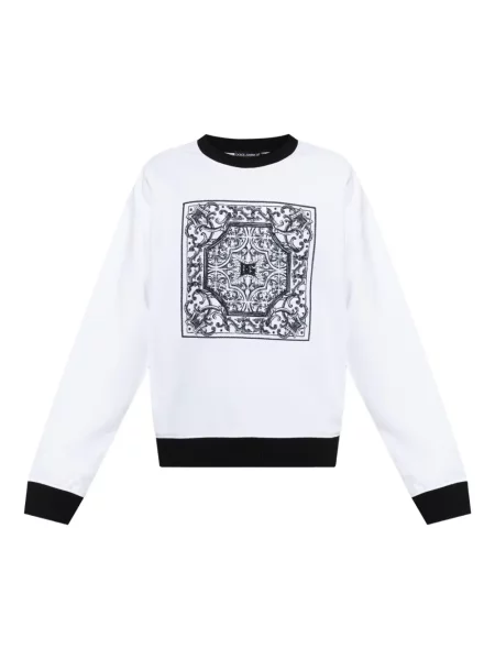 Hanorac Dolce & Gabbana cu imagine alb