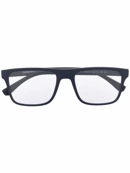 Ochelari de soare Emporio Armani albastru