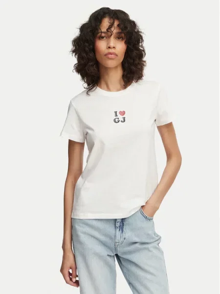 Тениска Guess Jeans бяло