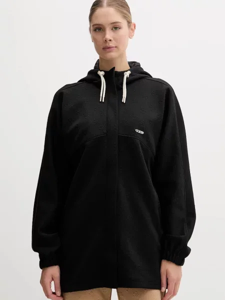 Kurtka przejściowa Guess z kapturem czarna