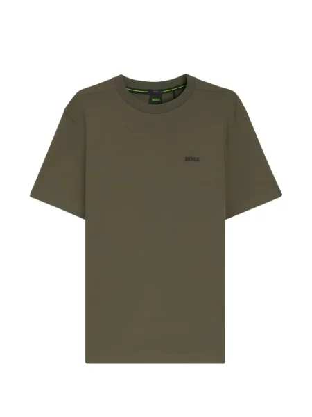 Tricou Boss cu imagine verde