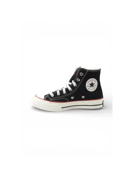 Lniane sneakersy Converse Chuck 70 czarne
