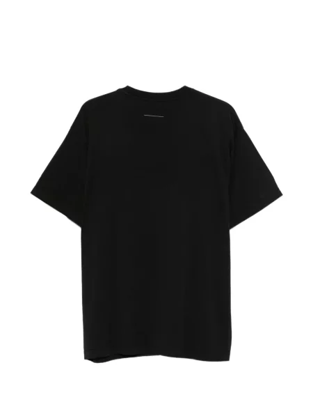 Póló Mm6 Maison Margiela nyomtatás fekete
