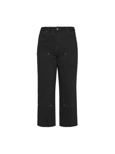Jeansy straight leg Richmond czarne