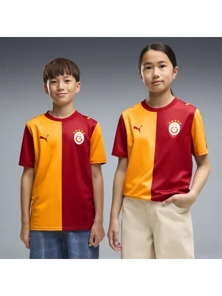 PUMA Młodzieżowa koszulka domowa Galatasaray S.K. Akcesoria czerwony