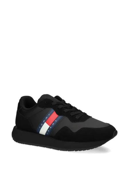 Sneakerși Tommy Jeans negru