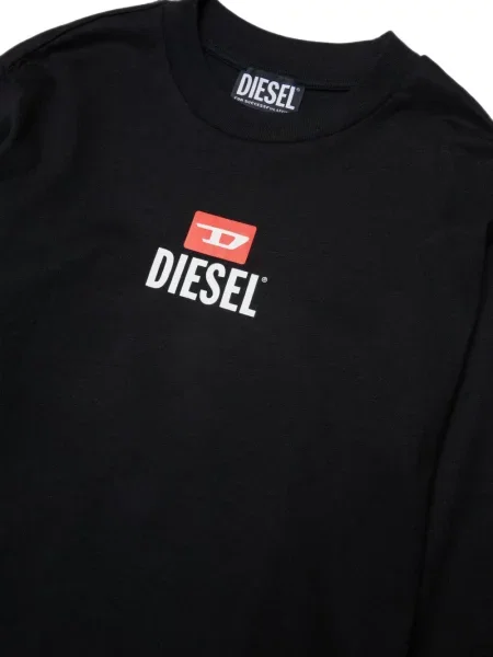 Koszulka dziecięca Diesel czarna