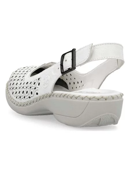 Pantofi Rieker alb