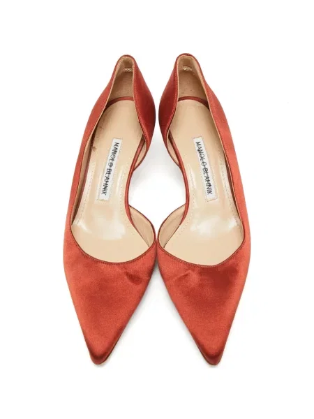 Körömcipő Manolo Blahnik piros
