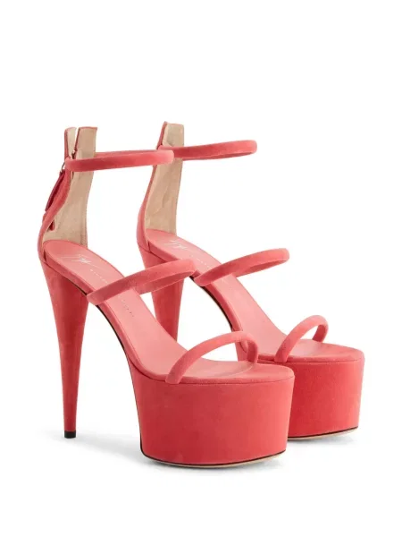 Sandale Giuseppe Zanotti cu platformă roz