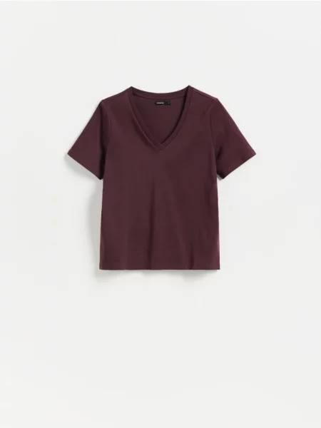 Reserved Tricou din maro