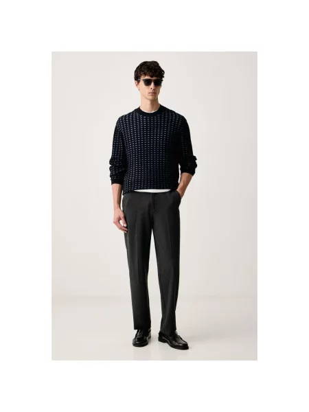 Sweter Armani Exchange niebieski