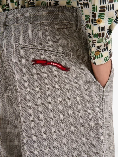 Pantaloni Marni plisate gri